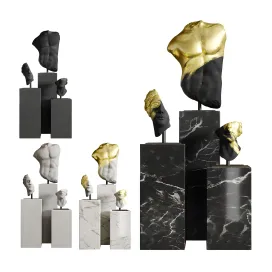 Composition of sculptures